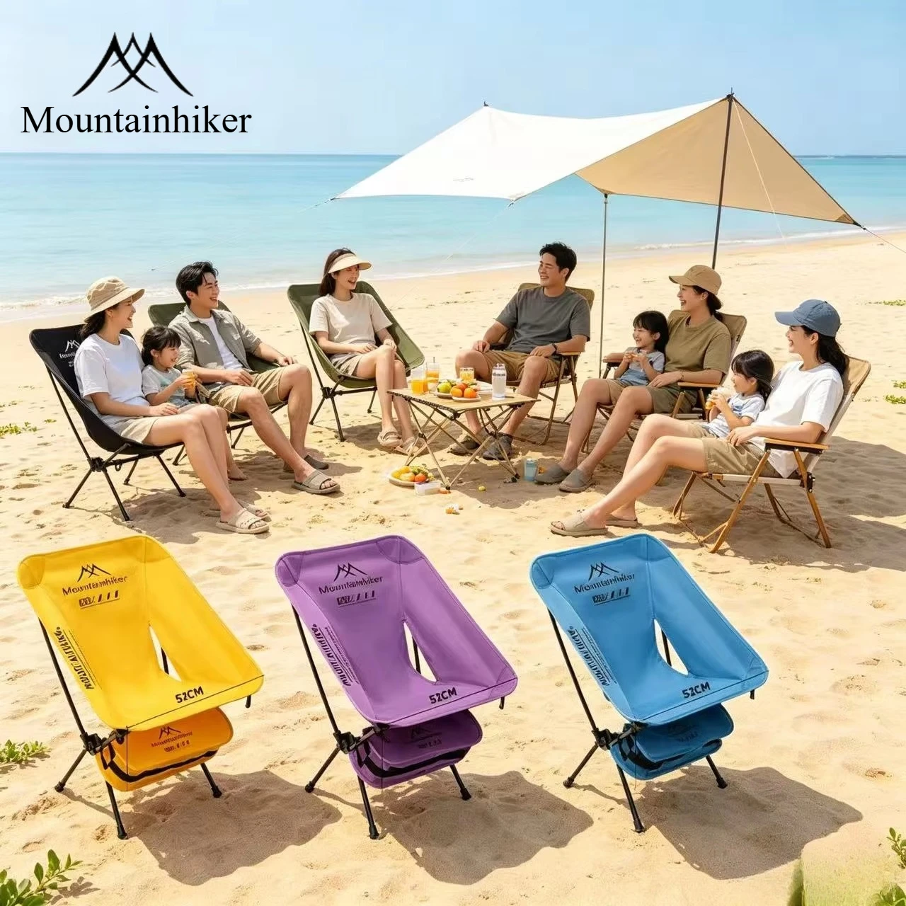 Fishing Equipment Net - Chaise pliante ultra-légère en alliage d'aluminium