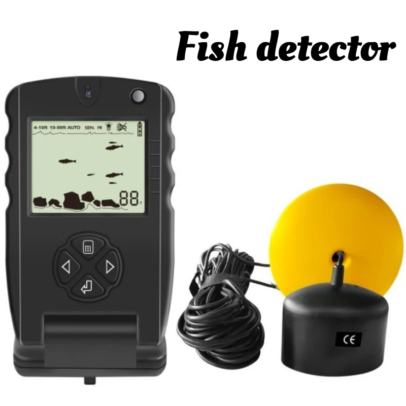 Fishing Equipment English - Détecteur de poisson Sonar léger et