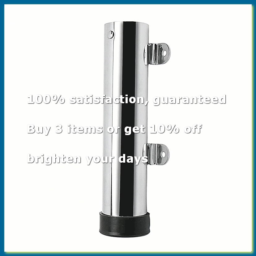 Rod Holder Fishing - Support mural en acier inoxydable pour