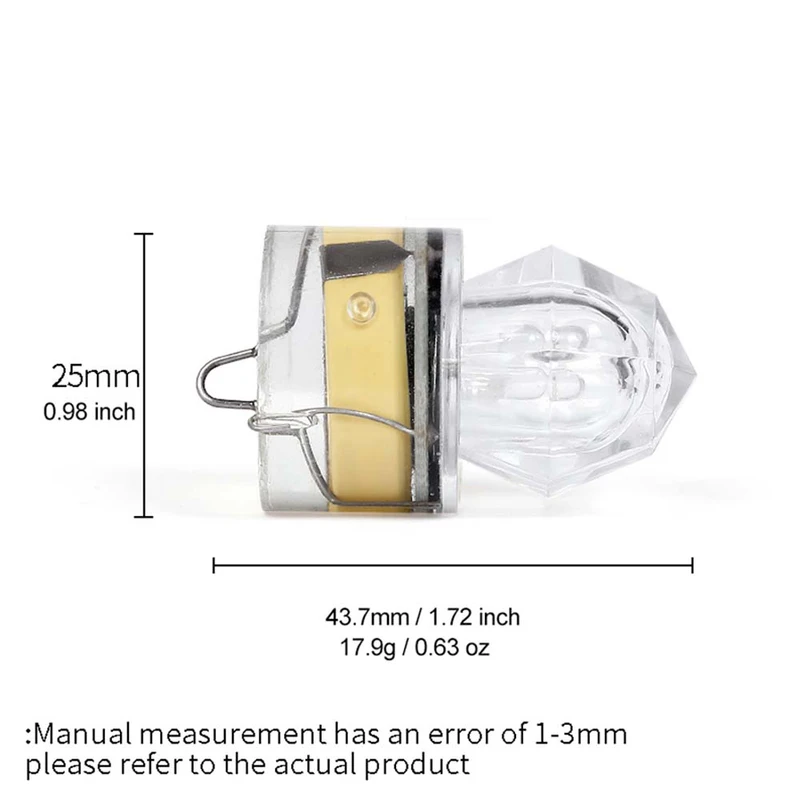 1 lumière de pêche LED, lumièr - Fishing Equipment English avis et prix