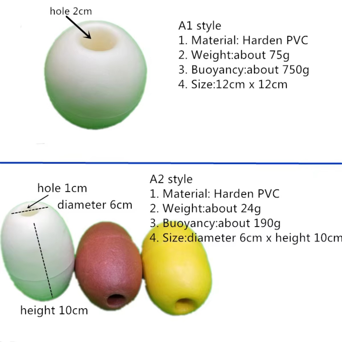 Boule flottante en mousse PVC  - Fishing Equipment Net avis et prix
